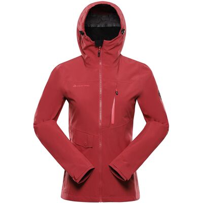 Kurtka damska trekkingowa wodoodporna Alpine Pro Zarra 2 k.ceglany r.XS Kurtka damska trekkingowa wodoodporna Alpine Pro Zarra 2 k.ceglany r.XS