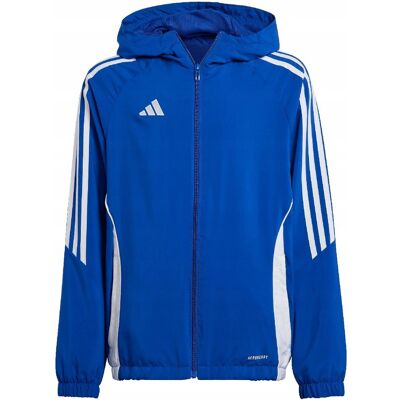 Kurtka dla dzieci adidas Tiro 24 niebieska IM8794 140cm Kurtka dla dzieci adidas Tiro 24 niebieska IM8794 140cm