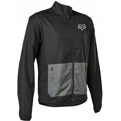 Kurtka rowerowa Fox Racing Ranger Wind - Czarna - S Kurtka rowerowa Fox Racing Ranger Wind - Czarna - S
