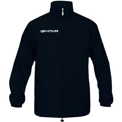 Kurtka Givova Rain Basico czarna RJ001 0010 Kurtka Givova Rain Basico czarna RJ001 0010