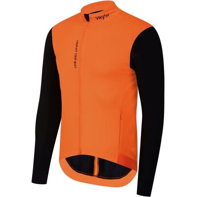 Pozostali producenci Kurtka kolarska Szosowa MTB YKYW Mens Cycling Jacket Windproof Waterproof Windbreaker YKK Double Zipper pomarańczowy S Pozostali producenci Kurtka kolarska Szosowa MTB YKYW Mens Cycling Jacket Windproof Waterproof Windbreaker YKK Double Zipper pomarańczowy S