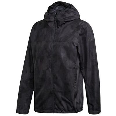 Kurtka męska adidas CY1902 WANDERTAG AOP Czarna Kurtka męska adidas CY1902 WANDERTAG AOP Czarna