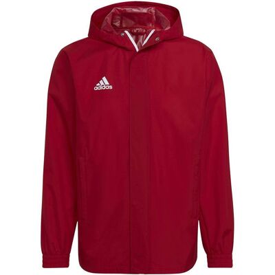 Kurtka Męska Adidas Entrada 22 All Weather Jacket Czerwona Hg6299-Xs Kurtka Męska Adidas Entrada 22 All Weather Jacket Czerwona Hg6299-Xs