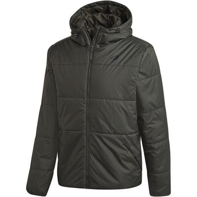Adidas Bsc Hood Ins J FT2539 - Zimowa kurtka z kapturem Adidas Bsc Hood Ins J FT2539 - Zimowa kurtka z kapturem