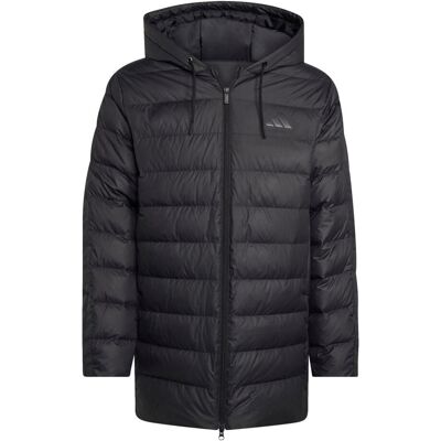 Kurtka męska adidas JM4061 ESS 3S LD HD PA Czarna Kurtka męska adidas JM4061 ESS 3S LD HD PA Czarna