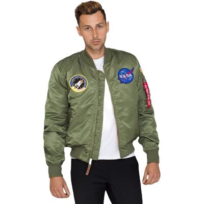 Kurtka męska Alpha Industries MA-1 VF NASA 166107-01 M Kurtka męska Alpha Industries MA-1 VF NASA 166107-01 M