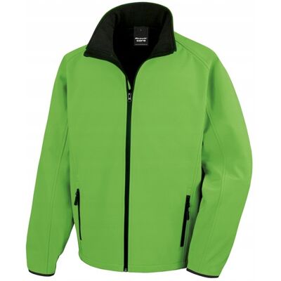 Result Kurtka Męska Soft Shell Oddychająca Wiatro Odporna Zielony/czarny R. 2xl Result Kurtka Męska Soft Shell Oddychająca Wiatro Odporna Zielony/czarny R. 2xl