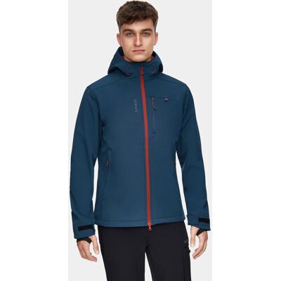 Kurtka męska softshell Alpinus ASO niebieska oddychalność 5000 wodoszczelność 8000 3XL Kurtka męska softshell Alpinus ASO niebieska oddychalność 5000 wodoszczelność 8000 3XL