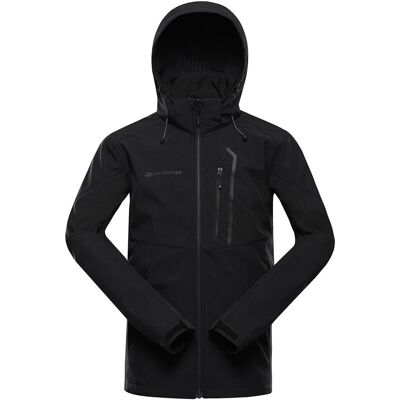 Kurtka męska trekkingowa softshell Alpine Pro Geder k.czarnyr.XL Kurtka męska trekkingowa softshell Alpine Pro Geder k.czarnyr.XL