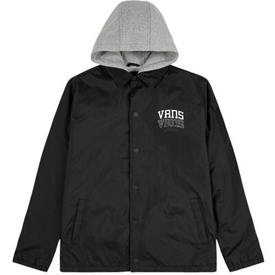 Kurtka Męska Vans Vn0a3houz7f1 Mn Riley Czarna Kurtka Męska Vans Vn0a3houz7f1 Mn Riley Czarna