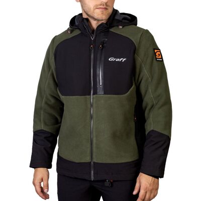 Kurtka Polarowa Graff 562-Ws - Zielony -L Kurtka Polarowa Graff 562-Ws - Zielony -L