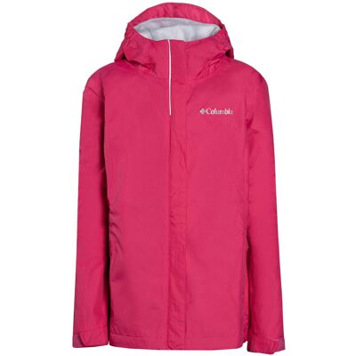 Kurtka przeciwdeszczowa dziecięca Columbia Arcadia 613 różowa 1580631 XS Kurtka przeciwdeszczowa dziecięca Columbia Arcadia 613 różowa 1580631 XS