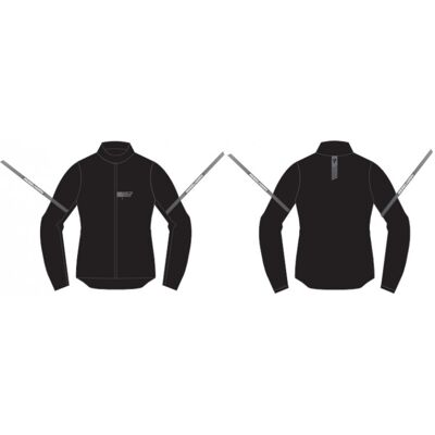 KURTKA PRZECIWDESZCZOWA REBELHORN OCEAN BLACK 5XL KURTKA PRZECIWDESZCZOWA REBELHORN OCEAN BLACK 5XL