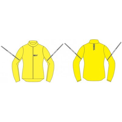 KURTKA PRZECIWDESZCZOWA REBELHORN OCEAN FLUO YELLOW XS KURTKA PRZECIWDESZCZOWA REBELHORN OCEAN FLUO YELLOW XS