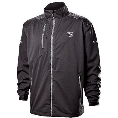 Kurtka przeciwdeszczowa Wilson STAFF MODEL Rain Jacket (czarna) Kurtka przeciwdeszczowa Wilson STAFF MODEL Rain Jacket (czarna)