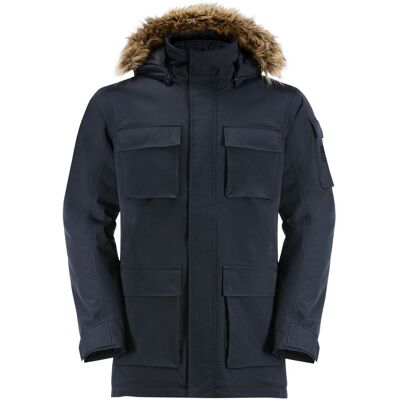 Kurtka Puchowa Męska Jack Wolfskin Glacier Canyon Parka Granatowa 1107674_1010 R. L Kurtka Puchowa Męska Jack Wolfskin Glacier Canyon Parka Granatowa 1107674_1010 R. L