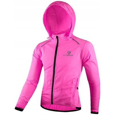 X-Tiger Kurtka Rowerowa Damska Wiatrówka Oddychająca Dopasowana Elastyczna RÓŻ 3XL X-Tiger Kurtka Rowerowa Damska Wiatrówka Oddychająca Dopasowana Elastyczna RÓŻ 3XL