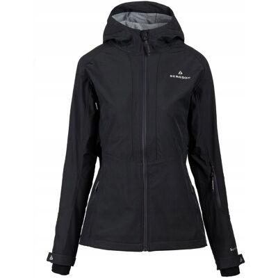 Bergson Kurtka Softshell Damska VARA SS Blue Graphite rozmiar S Bergson Kurtka Softshell Damska VARA SS Blue Graphite rozmiar S