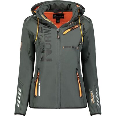 Inny producent Kurtka Softshell Geographical Norway Reine Ass A EO DB 007 W WU8184F/GNO-Dark Grey / Orange Inny producent Kurtka Softshell Geographical Norway Reine Ass A EO DB 007 W WU8184F/GNO-Dark Grey / Orange