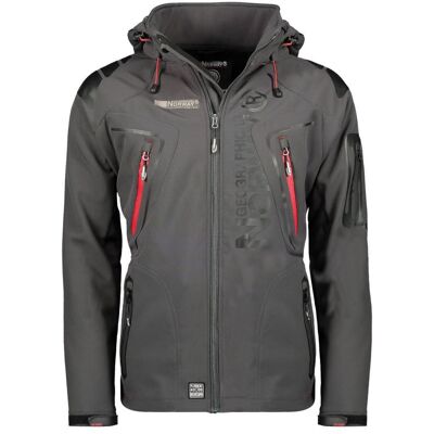 Gographical Norway Kurtka softshell Geographical Norway Techno DB MEN 056 WU1060H/GN-DARK GREY Gographical Norway Kurtka softshell Geographical Norway Techno DB MEN 056 WU1060H/GN-DARK GREY