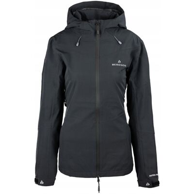kurtka trekkingowa Bergson Womens STORMVAULT STX jkt Black M kurtka trekkingowa Bergson Womens STORMVAULT STX jkt Black M