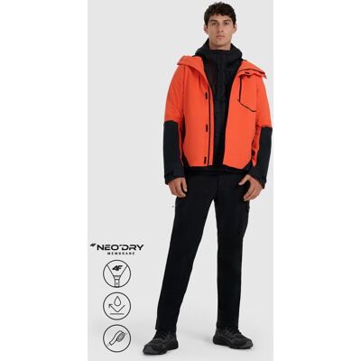 Kurtka trekkingowa membrana męska 4F 4FRAW25TTJAM1045-62S Czerwony XL Kurtka trekkingowa membrana męska 4F 4FRAW25TTJAM1045-62S Czerwony XL