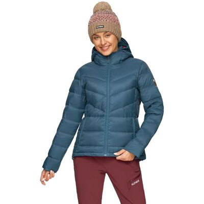 Kurtka z puchem gęsim damska Alpinus Cortina morski - XS Kurtka z puchem gęsim damska Alpinus Cortina morski - XS
