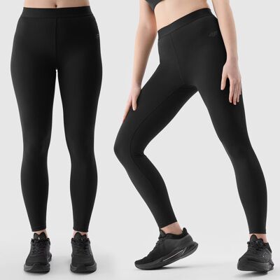 Legginsy Damskie 4F Sportowe Spodnie Treningowe Czarne 4FWSS24TFTIF186 Czarny XS Legginsy Damskie 4F Sportowe Spodnie Treningowe Czarne 4FWSS24TFTIF186 Czarny XS