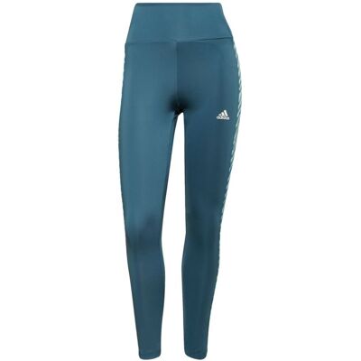 Legginsy damskie adidas Designed to Move Hi niebieskie GT0136 L Legginsy damskie adidas Designed to Move Hi niebieskie GT0136 L