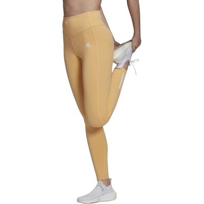 Legginsy damskie Adidas Hyperglam Aeroready sportowe pomarańczowe-L Legginsy damskie Adidas Hyperglam Aeroready sportowe pomarańczowe-L