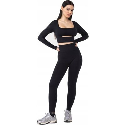 Legginsy damskie wyszczuplające Carpatree wysoki stan na siłownię r. XS Legginsy damskie wyszczuplające Carpatree wysoki stan na siłownię r. XS