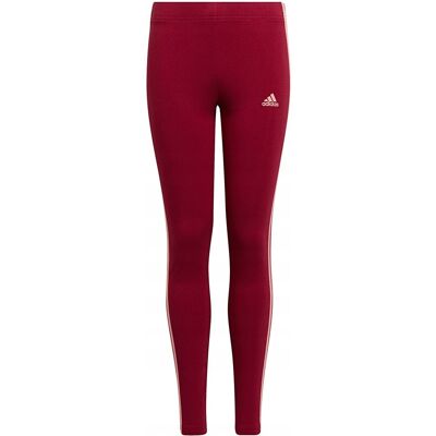 Legginsy dla dzieci adidas Essentials 3-Stripes Leggings czerwone HE1997 12 Legginsy dla dzieci adidas Essentials 3-Stripes Leggings czerwone HE1997 12