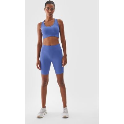 Legginsy kolarki treningowe damskie 4F 4FWAW24TFSHF710-31S Granatowy Legginsy kolarki treningowe damskie 4F 4FWAW24TFSHF710-31S Granatowy