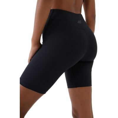 Legginsy krótkie treningowe damskie 4F 4FWMM00TFSTF080 czarne-XS Legginsy krótkie treningowe damskie 4F 4FWMM00TFSTF080 czarne-XS