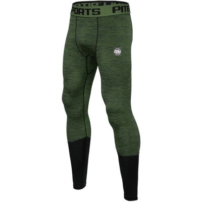 Pitbull West Coast Legginsy Performance SMALL LOGO Oliwkowe S Pitbull West Coast Legginsy Performance SMALL LOGO Oliwkowe S