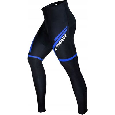 X-Tiger LEGGINSY ROWEROWE KOLARSKIE MĘSKIE WKŁADKA JESIEŃ TERMICZNE DOPASOWANE PRO X-Tiger LEGGINSY ROWEROWE KOLARSKIE MĘSKIE WKŁADKA JESIEŃ TERMICZNE DOPASOWANE PRO