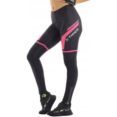 X-Tiger Legginsy Rowerowe Na Rower Kolarskie Damskie Żel X-Tiger Legginsy Rowerowe Na Rower Kolarskie Damskie Żel