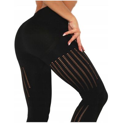 Luvu Legginsy sportowe siłownia fitness wysoki stan - M Luvu Legginsy sportowe siłownia fitness wysoki stan - M