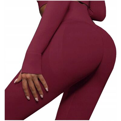 Luvu Legginsy sportowe wysoki stan fitness - L Luvu Legginsy sportowe wysoki stan fitness - L