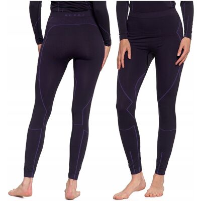 Legginsy Termoaktywne Damska Bielizna Bezszwowa Spodnie Termiczne MORAJ 2XL Legginsy Termoaktywne Damska Bielizna Bezszwowa Spodnie Termiczne MORAJ 2XL