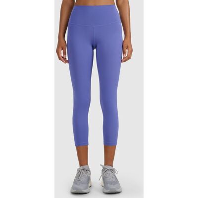 Legginsy treningowe 7/8 z wysokim stanem damskie 4F 4FWAW25TFTIF361-31S Niebieski XL Legginsy treningowe 7/8 z wysokim stanem damskie 4F 4FWAW25TFTIF361-31S Niebieski XL