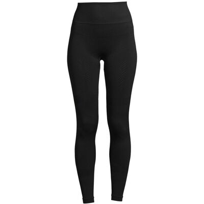 Legginsy treningowe damskie Casall Essential Block Seamless High Waist czarne 21514 M Legginsy treningowe damskie Casall Essential Block Seamless High Waist czarne 21514 M