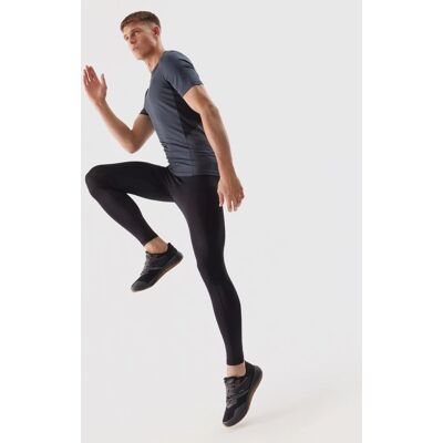Legginsy treningowe szybkoschnace męskie 4F 4FWSS24TFTIM227-20S Czarny Roz. M Legginsy treningowe szybkoschnace męskie 4F 4FWSS24TFTIM227-20S Czarny Roz. M
