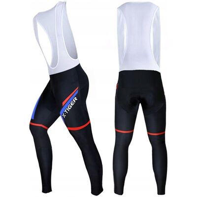 LEGGINSY Z WKŁADKĄ NA ROWER X-TIGER Z SZELKAMI PRO LEGGINSY Z WKŁADKĄ NA ROWER X-TIGER Z SZELKAMI PRO