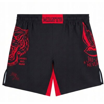 MANTO spodenki MMA szorty treningowe CZARNE MIKO - rozm. L MANTO spodenki MMA szorty treningowe CZARNE MIKO - rozm. L