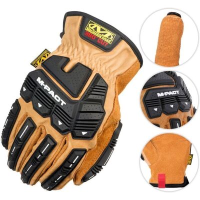 Mechanix Wear Rękawice Durahide™ M-Pact Driver F9-360 Czarne-Coyote - M Mechanix Wear Rękawice Durahide™ M-Pact Driver F9-360 Czarne-Coyote - M