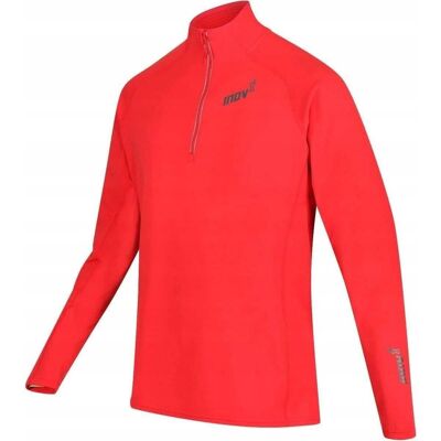 Męska bluza INOV-8 TECHNICAL MID Half Zip kolor czerwony rozmiar S Męska bluza INOV-8 TECHNICAL MID Half Zip kolor czerwony rozmiar S
