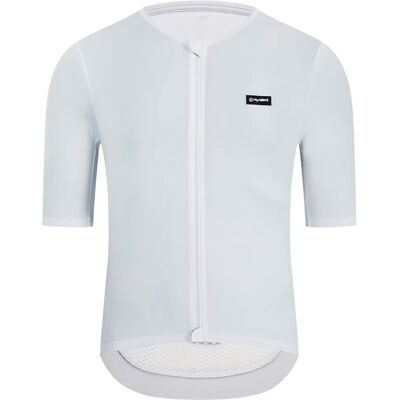 Pozostali producenci Męska koszulka kolarska krótki rękaw YKYW Jersey Summer YKK zipper Coldback UPF 50 biały S Pozostali producenci Męska koszulka kolarska krótki rękaw YKYW Jersey Summer YKK zipper Coldback UPF 50 biały S