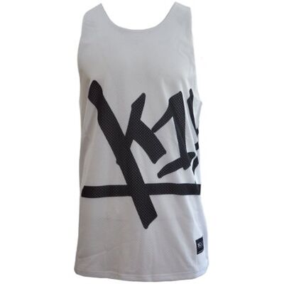 Inny producent Męska koszulka koszykarska K1X Herren Jersey Bl Mesh White Biała Inny producent Męska koszulka koszykarska K1X Herren Jersey Bl Mesh White Biała