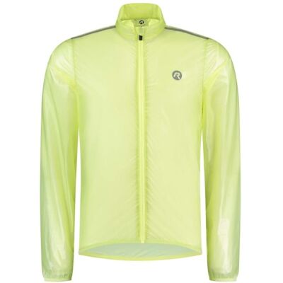 Męska Kurtka Rowerowa Rogelli Emergency Fluo Yellow - Rozmiar M Męska Kurtka Rowerowa Rogelli Emergency Fluo Yellow - Rozmiar M